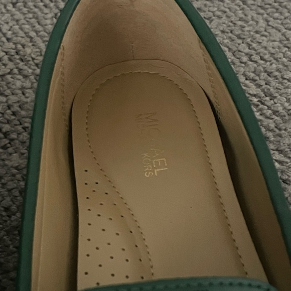 Michael Kors Camila Logo Perforated Moccasin w/ Gold Accent - Picture 10 of 13